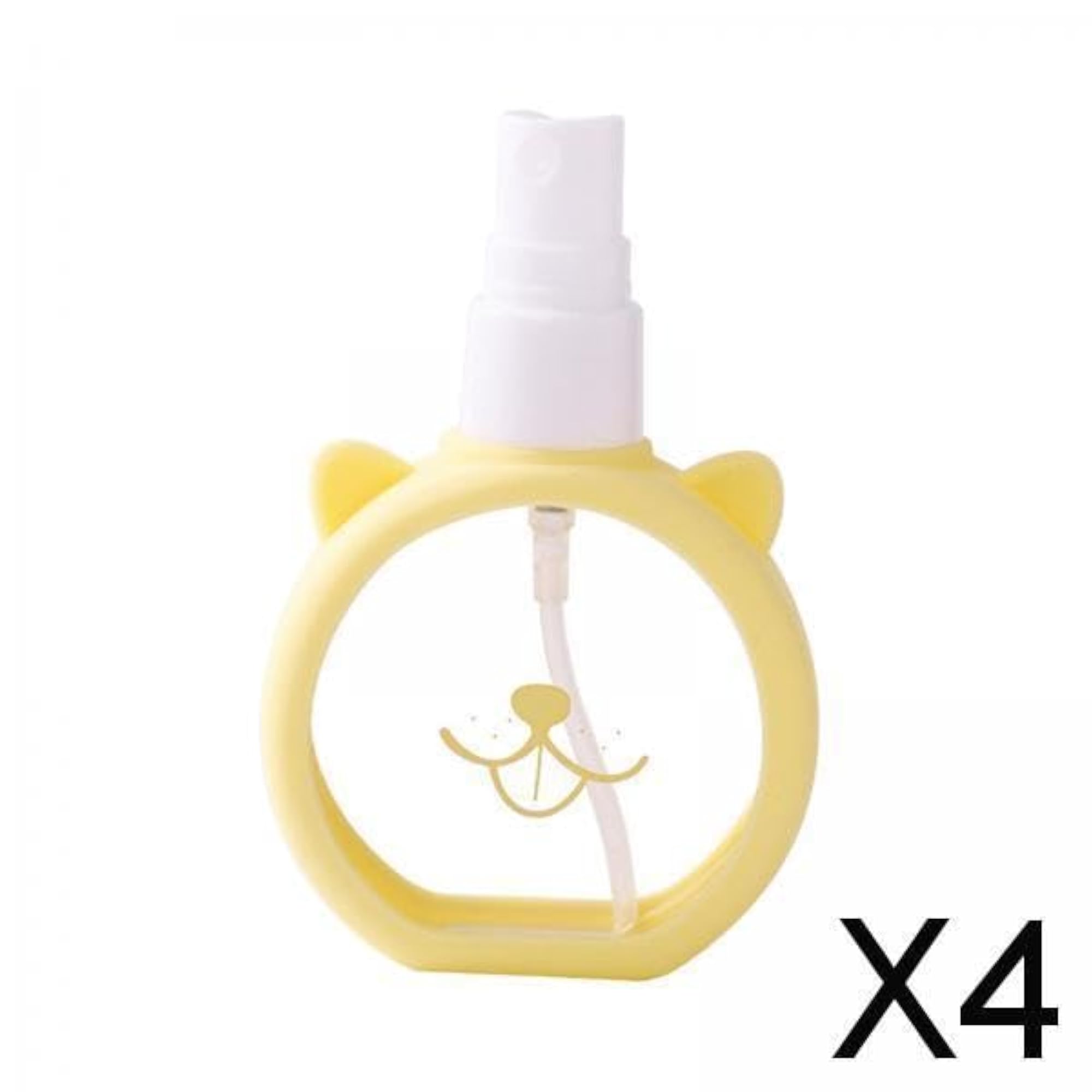 3x Refillable PVC Fine Mist Pump Sprayer, 15ml